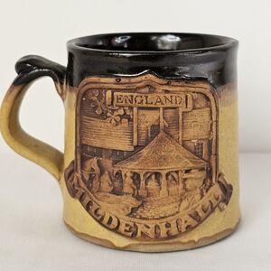 Mildenhall England Mug Stonebridge Pottery Stoneware Cup British 1 Pint Tankard